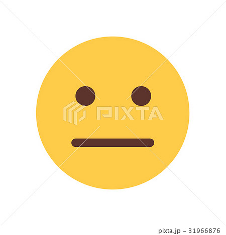 Yellow Cartoon Face Sad Upset Emoji People Emotion 31966876