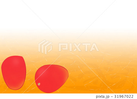 果物　イラスト　ハガキサイズ　マンゴー 31967022