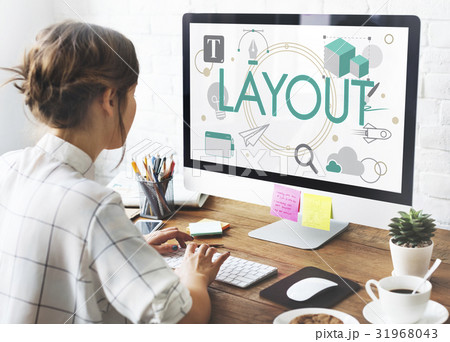 Layout Style Composition Graphic Design Icons 31968043