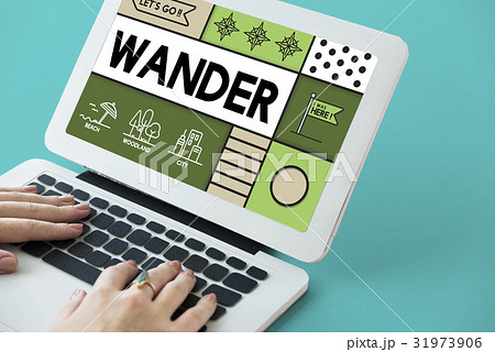 Wander wanderlust travel outdoors graphic 31973906