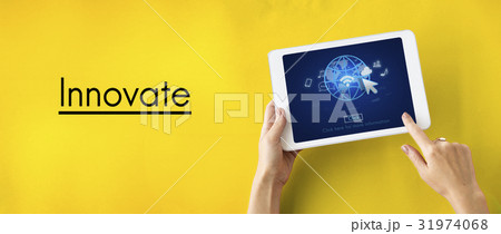 Internet Social Technology Digital Connection Device Internet Social Technology Digital Connection Device 31974068