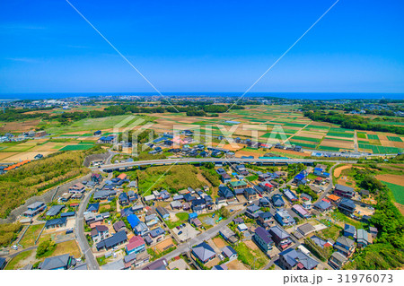 銚子市名洗町付近を空撮 31976073