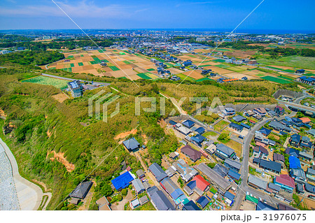 銚子市名洗町付近を空撮 31976075