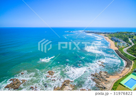 銚子市犬吠埼灯台付近を空撮 銚子市犬吠埼灯台付近を空撮 31976822
