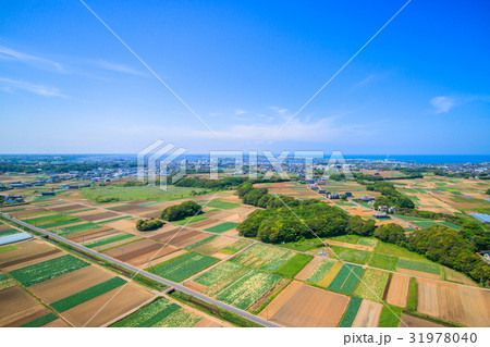 銚子市高神東町高神西町付近を空撮 31978040