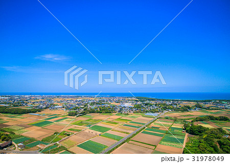 銚子市高神東町高神西町付近を空撮 31978049