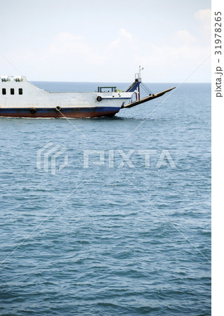 Ferry boat in Indian ocean, Indonesia Ferry boat in Indian ocean, Indonesia 31978265