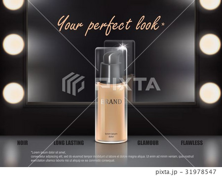 Colorstay make-up in elegant packaging on a Colorstay make-up in elegant packaging on a 31978547