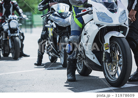 Motorcycle luxury items close-up: headlights Motorcycle luxury items close-up: headlights 31978609