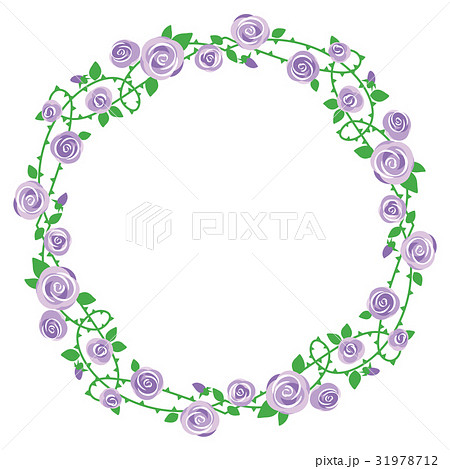 紫のバラのフレーム light purple roses, decoration frame 紫のバラのフレーム light purple roses, decoration frame 31978712