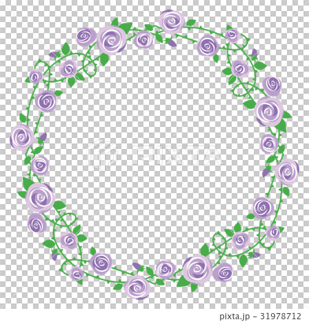 紫のバラのフレーム light purple roses, decoration frame 紫のバラのフレーム light purple roses, decoration frame 31978712