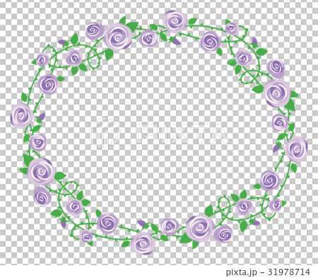 紫のバラのフレーム light purple roses, decoration frame 紫のバラのフレーム light purple roses, decoration frame 31978714