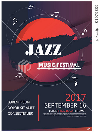 Music party jazz band poster. jazz club fun music 31979839