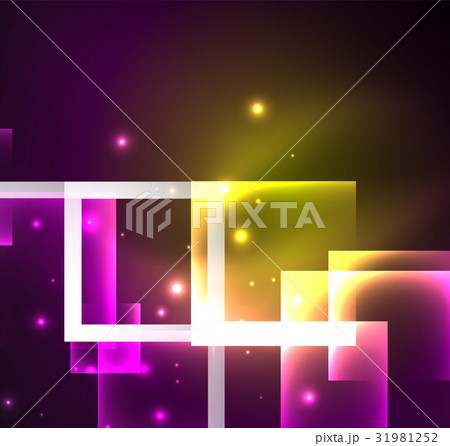 Dark background design with squares and shiny Dark background design with squares and shiny 31981252