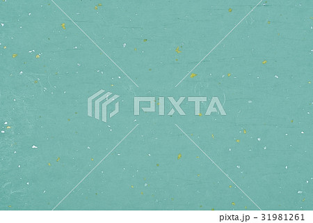 和紙 金箔銀箔入り雲竜紙 緑色系 b　濃い 31981261