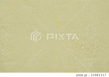 和紙 金箔銀箔入り雲竜紙 緑色系 c 31981317