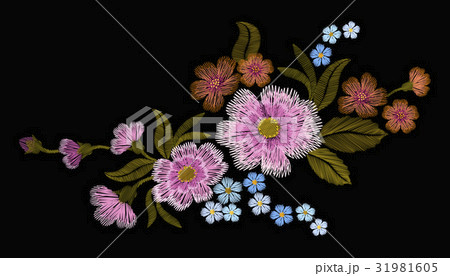 Delicate pink rose and buds on a black background Delicate pink rose and buds on a black background 31981605