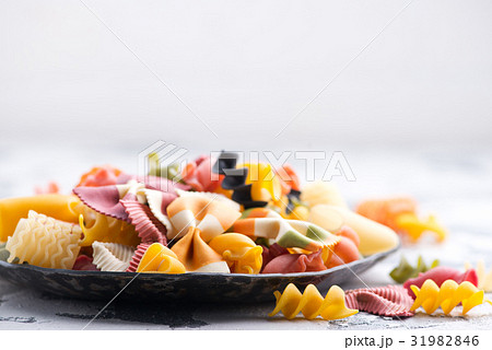 raw pasta raw pasta 31982846
