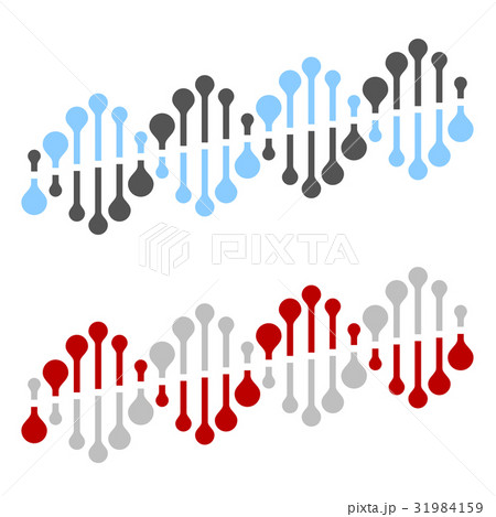 abstract DNA strand symbol abstract DNA strand symbol 31984159