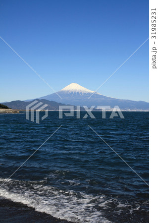 三保の松原からの富士山と海 31985231
