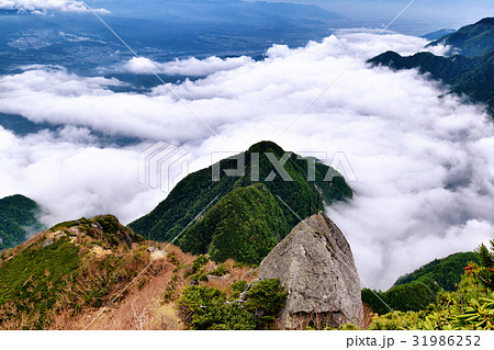 黒戸尾根からの眺望 31986252