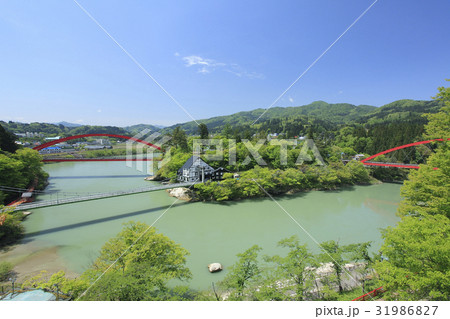 柳津　只見川 31986827