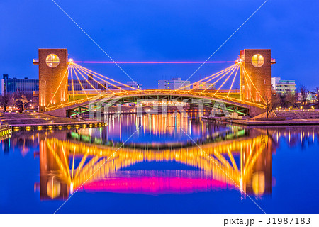 Toyama Japan Bridge 31987183