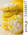 Soft yellow biscuits with citrus juice 31988677