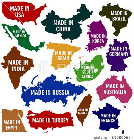 "Made in" labels 31989065