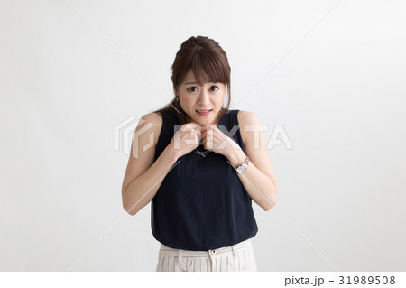 OLポートレート・白バック 31989508