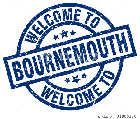 welcome to Bournemouth blue stamp 31990330