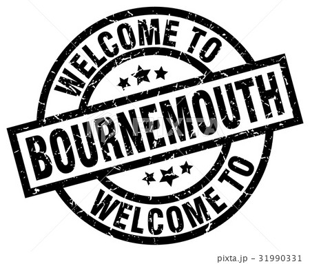 welcome to Bournemouth black stamp 31990331