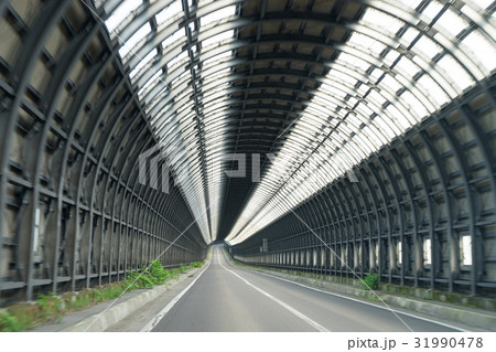 北海道中標津町のスノーシェルター内の風景 31990478