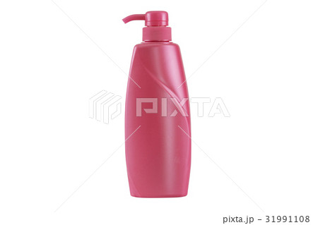 Plastic bottle shampoo isolated white background Plastic bottle shampoo isolated white background 31991108