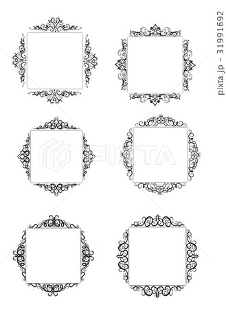 Vintage baroque frame Vintage baroque frame 31991692