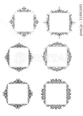 Vintage baroque frame Vintage baroque frame 31991693