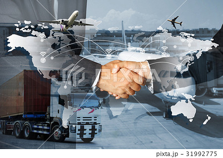 Global business  logistic import export 31992775