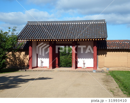 秋田城址(復元された出羽柵) 秋田城址(復元された出羽柵) 31993410