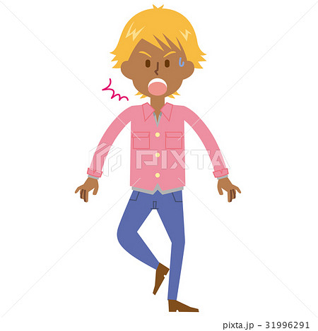 15シリーズ_ガン黒ギャル男_びっくり 31996291