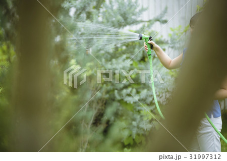 ガーデニングイメージ20代女性 31997312