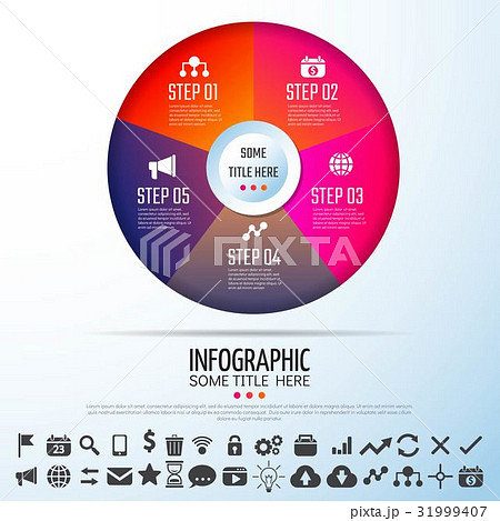 Circle Infographics Design Template Circle Infographics Design Template 31999407