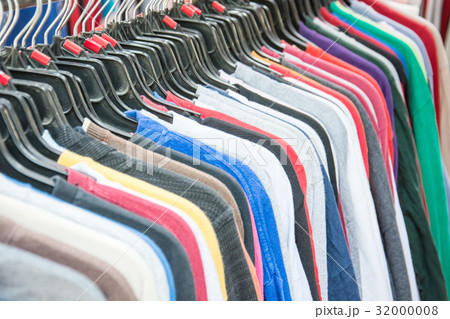 muticolor of T-SHIRT, pattern of rainbow 32000008