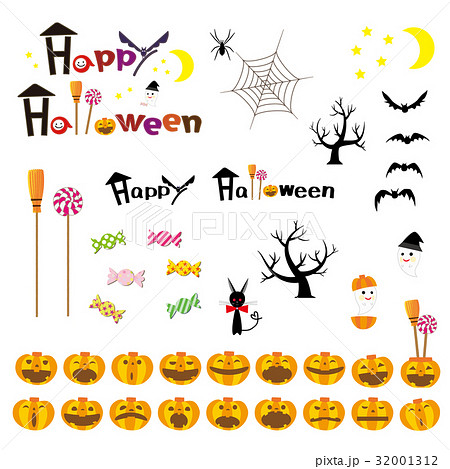 ハロウィン 素材 32001312