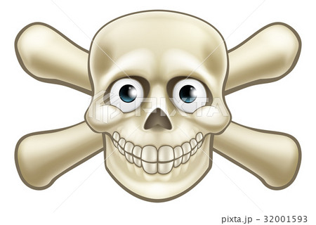 Pirate Skull and Crossbones Cartoon Pirate Skull and Crossbones Cartoon 32001593