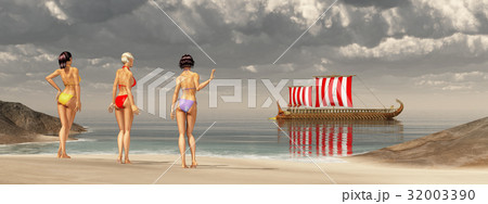 Odysseus at the sirens 32003390