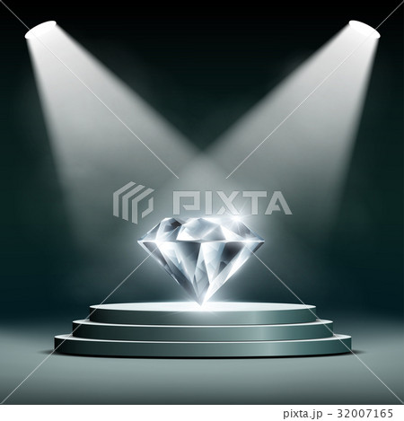 Diamond on pedestal 32007165