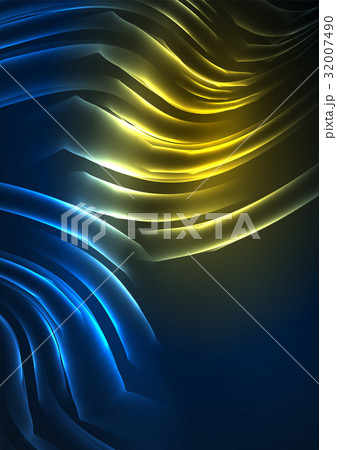 Glowing futuristic lines 32007490