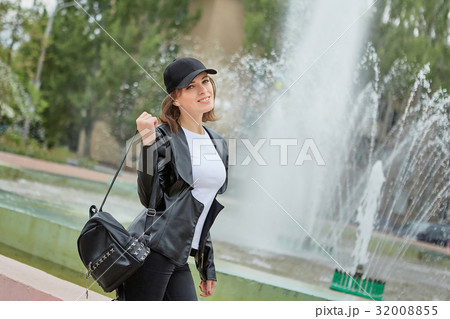 Happy Beautiful girl Happy Beautiful girl 32008855