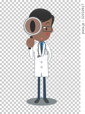 Find a white coat doctor 32010917