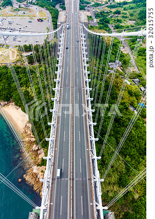 瀬戸大橋【北備讃瀬戸大橋主塔より】 32015755